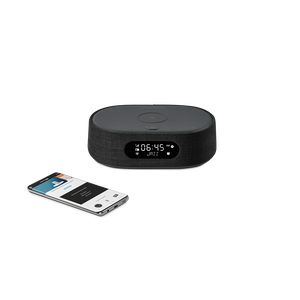 Harman Kardon Citation Oasis DAB - Black - Voice-controlled speaker with DAB/DAB+ radio and wireless phone charging - Detailshot 1